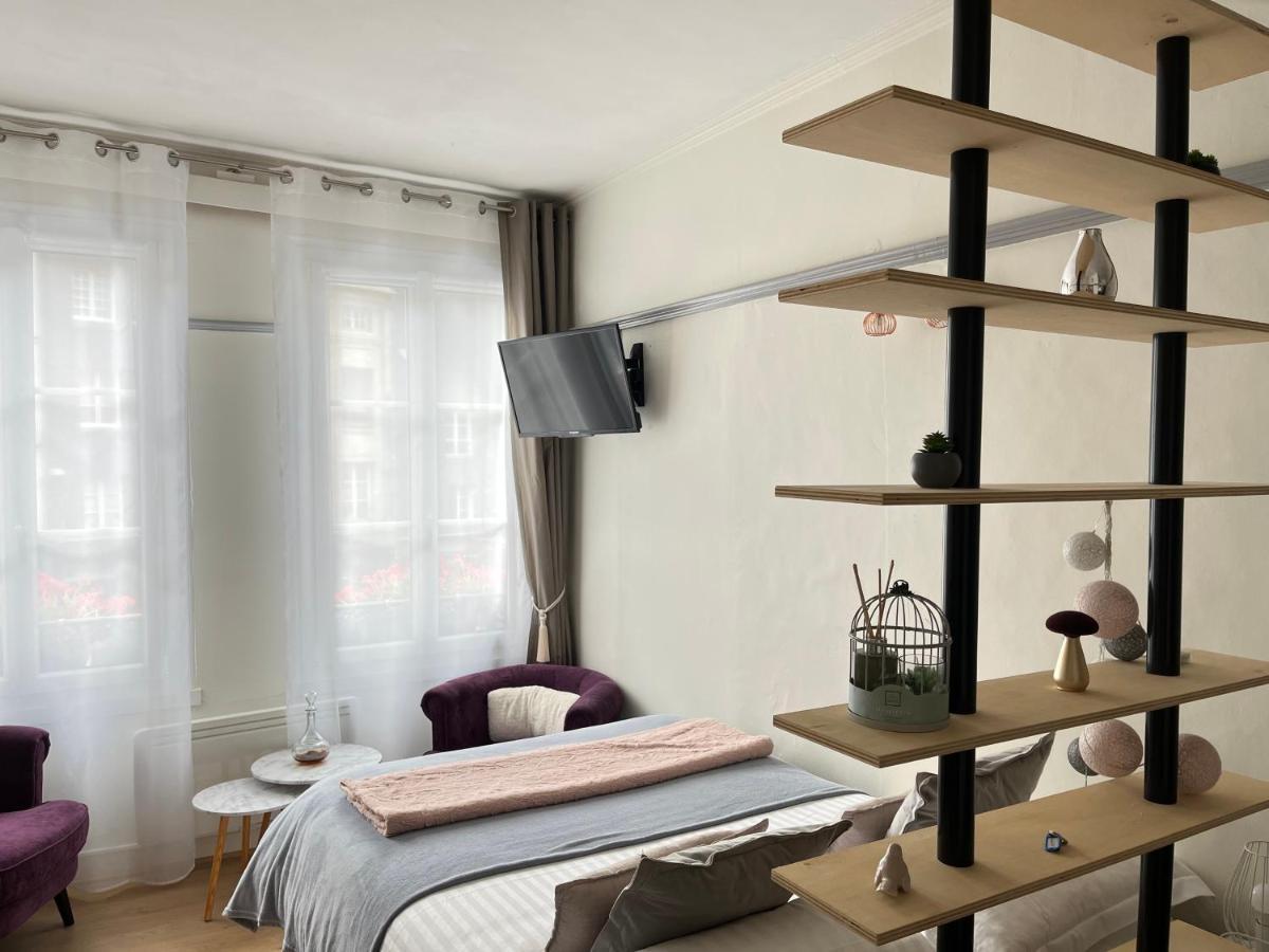 Le Studio Champlain Honfleur Exteriör bild